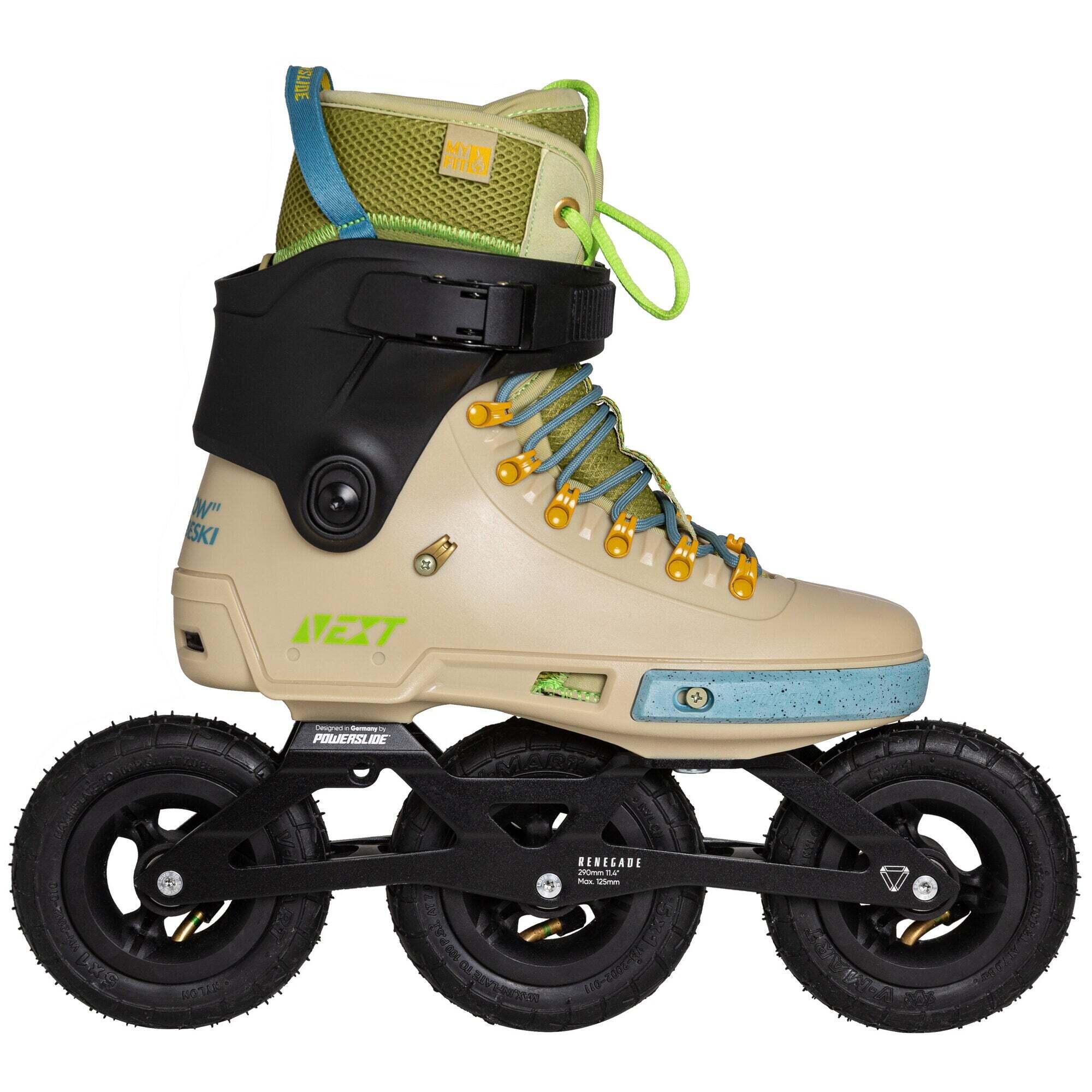Roller quad Powerslide Next Renegade Werbeski Pro 125