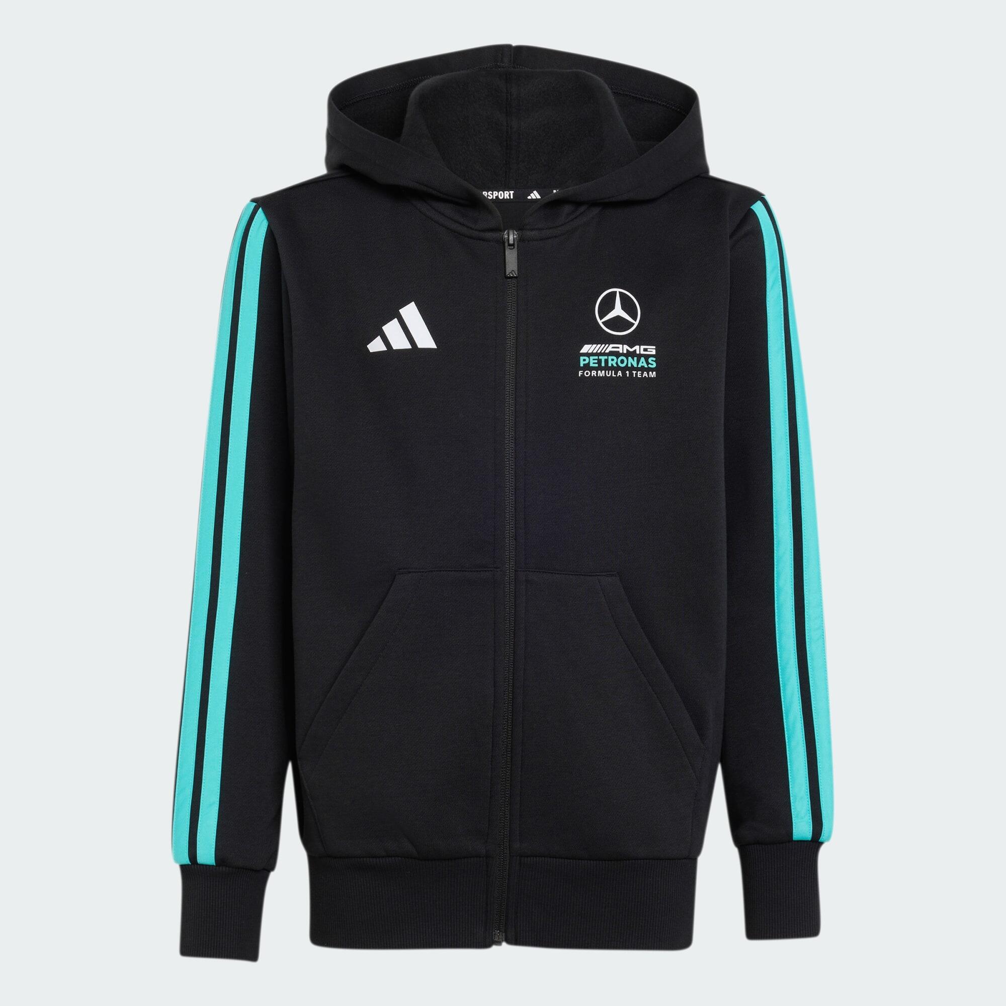 BLUZA Z KAPTUREM MERCEDES - AMG PETRONAS FORMULA 1 TEAM DNA FULL ZIP