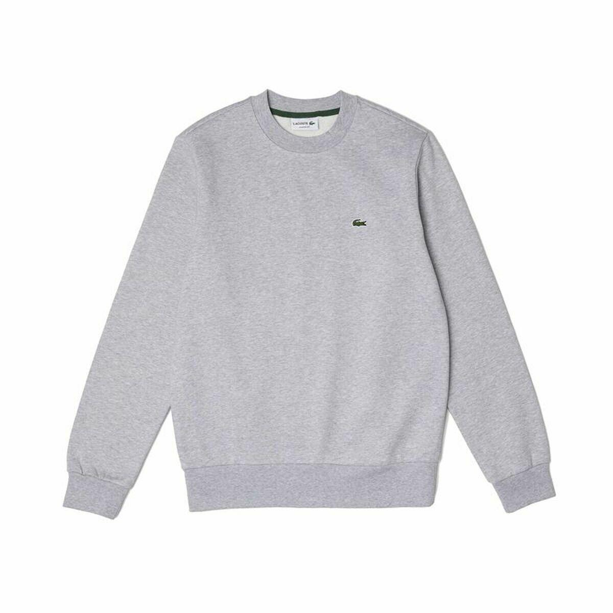 Bluza bez kaptura Męska Lacoste Jasnoszary