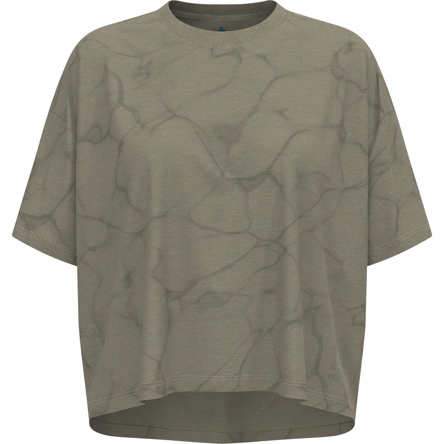 Koszulka damska Odlo ACTIVE 365 NATURAL BLEND PRINT T-shirt
