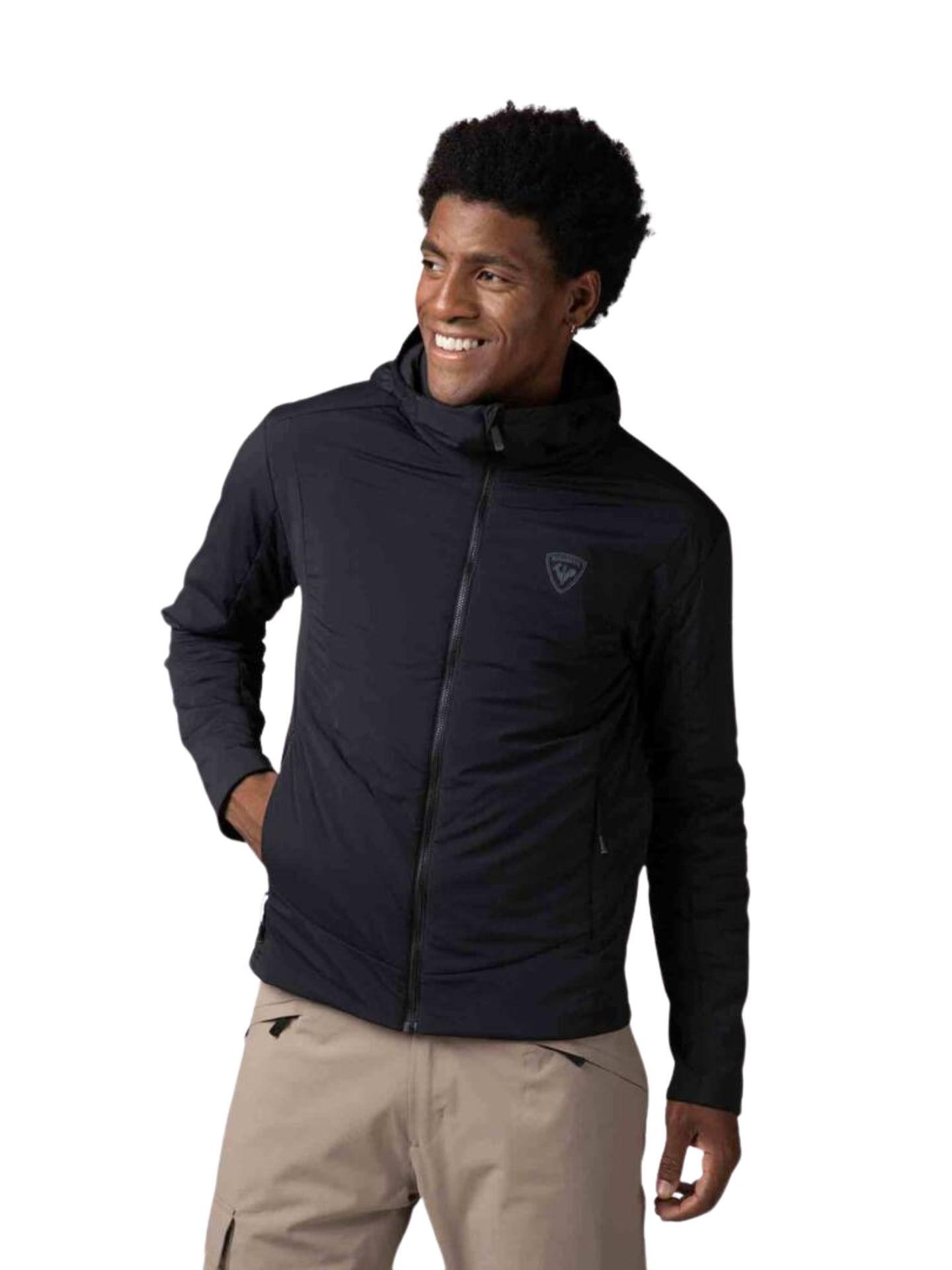 Kurtka narciarska Rossignol męska Opside Hoodie JKT czarna