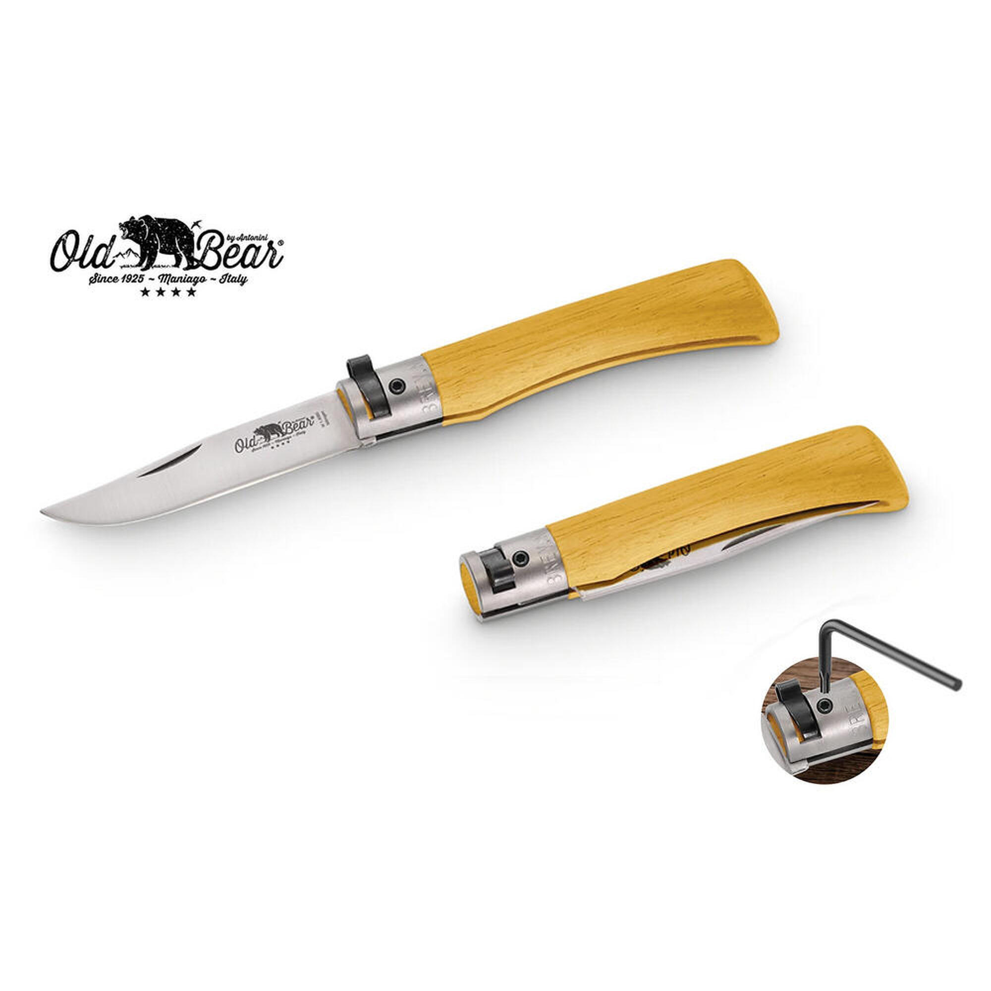 Nóż składany włoski Antonini Satin Stainless L