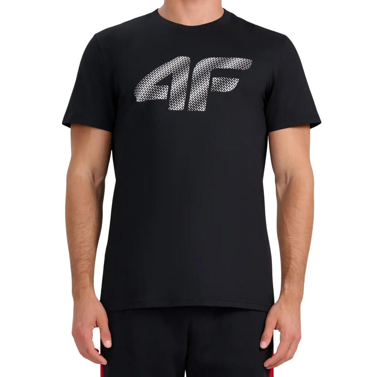 Koszulka męska 4F - bawełniany T-shirt, regular fit.
