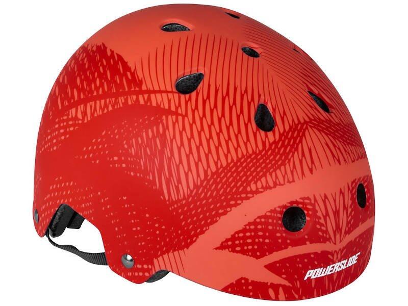 Kask na rolki, hulajnogę Powerslide Helmet Pro Urban Red 2021