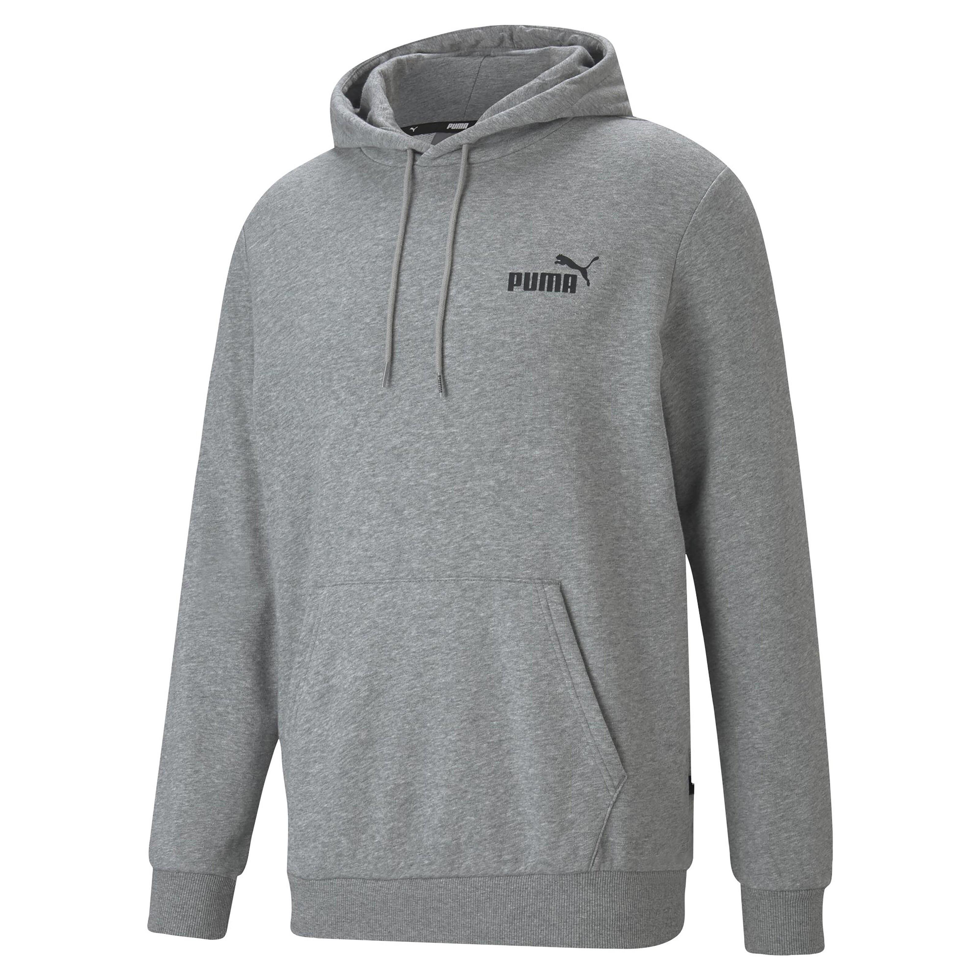 Sweatshirt bluza z kapturem z małym logo Puma ESS TR