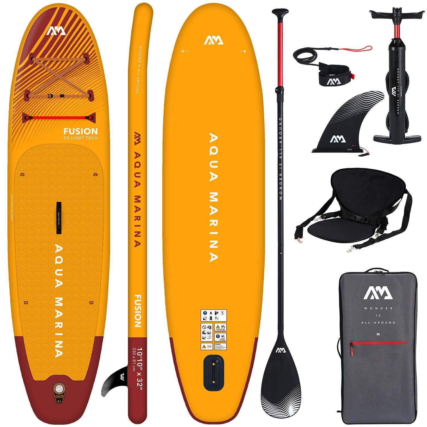 Deska SUP Aqua Marina FUSION 10'10 + SIEDZISKO