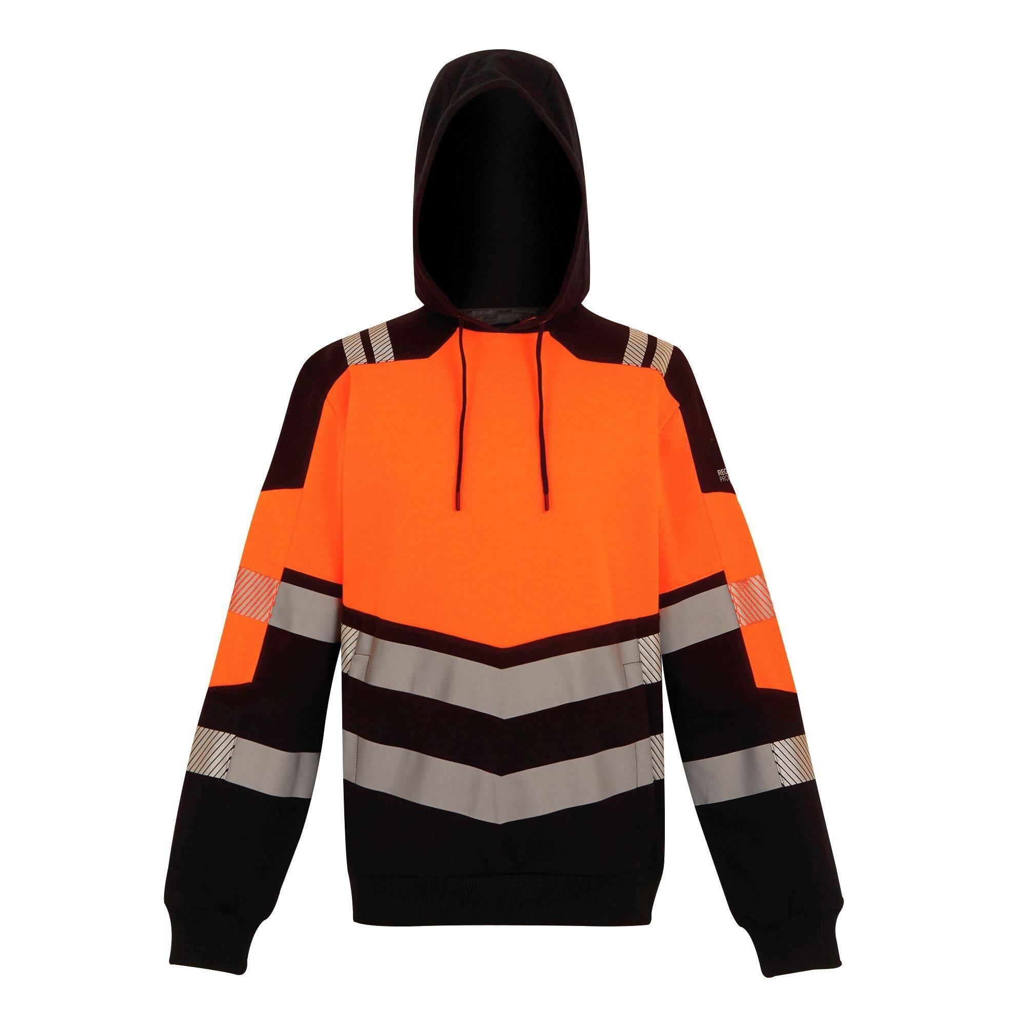 Bluza Z Kapturem Męska Odblaskowa