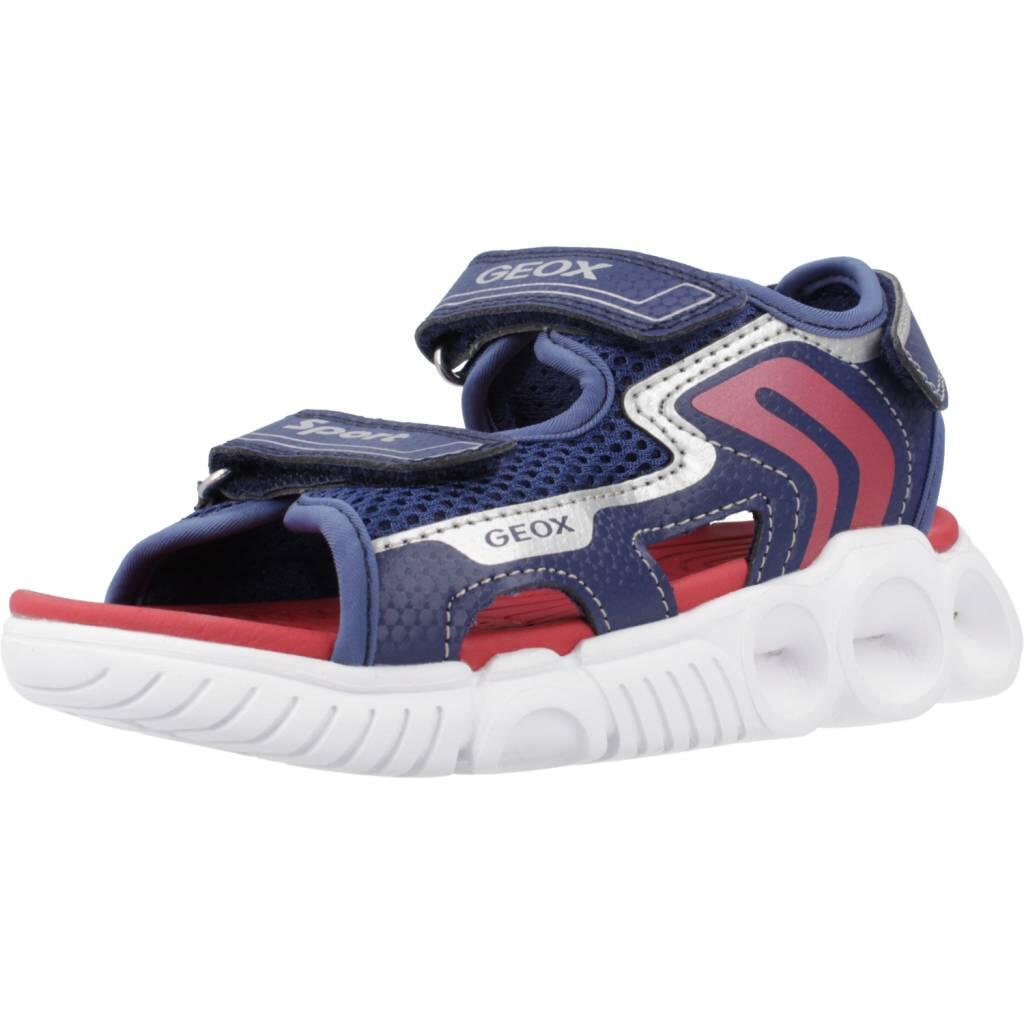 Sandały GEOX J SANDAL WROOM BOY Niebieski