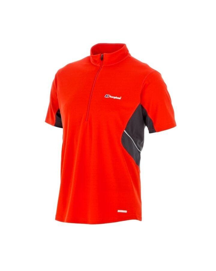 Męska koszulka termoaktywna z krótkim zamkiem ACTIVE BASE Zip Berghaus