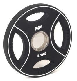 Obciążenie sztangi PU 4-Grip - 2,5 kg