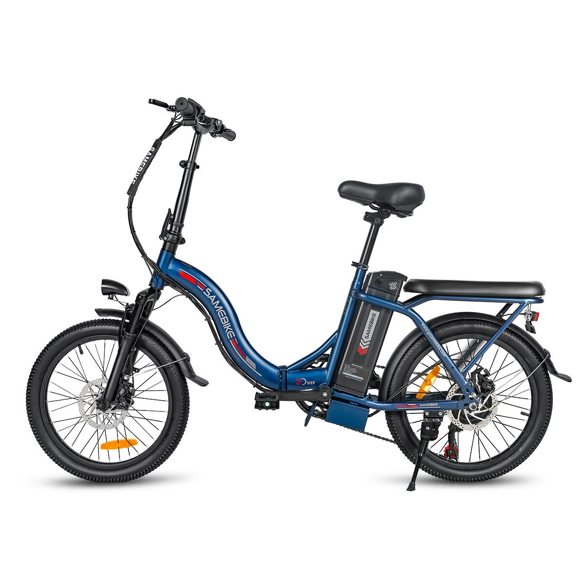 Składany rower elektryczny SAMEBIKE CY20 z akumulatorem 36 V 12 Ah
