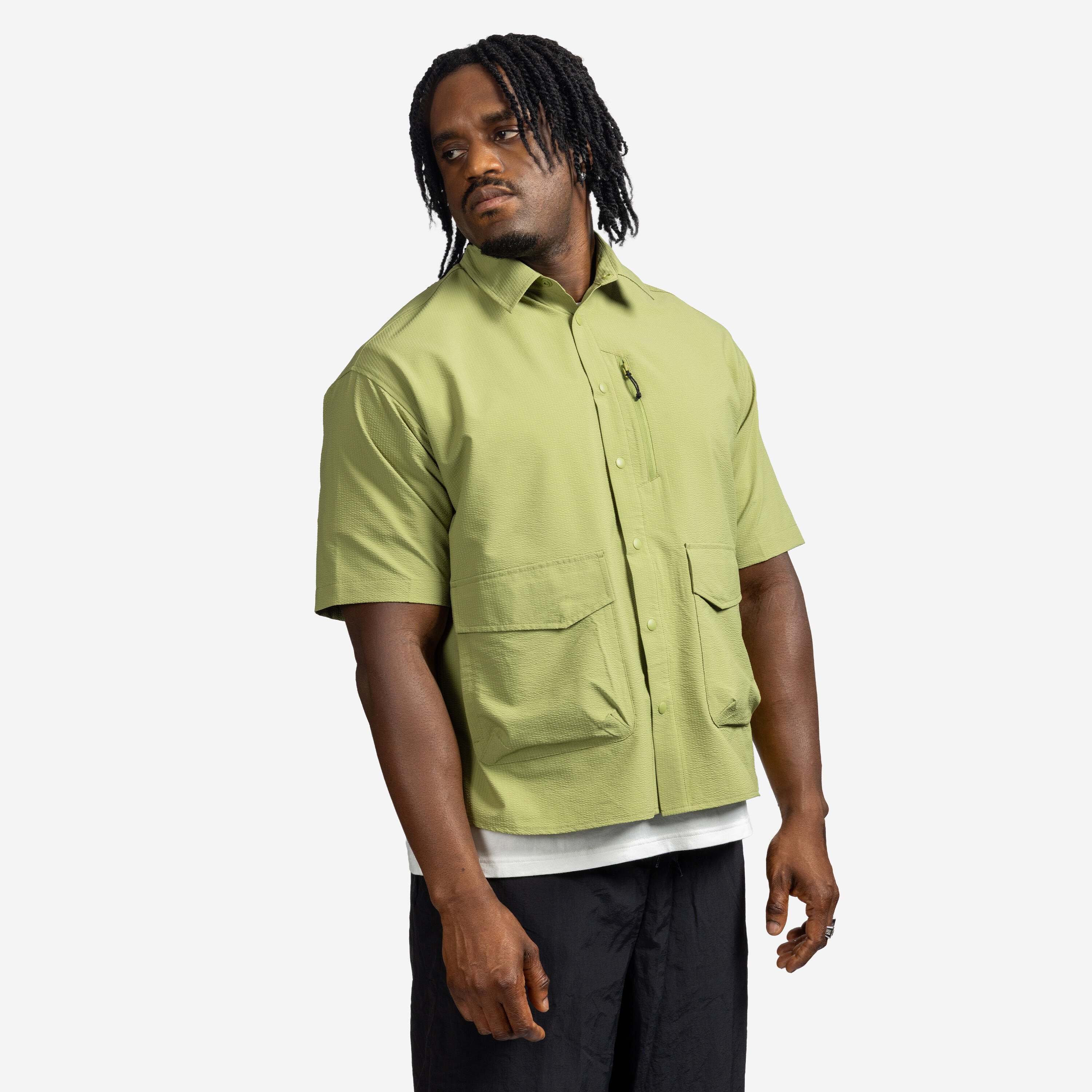 Koszula z seersuckera unisex Lifetech