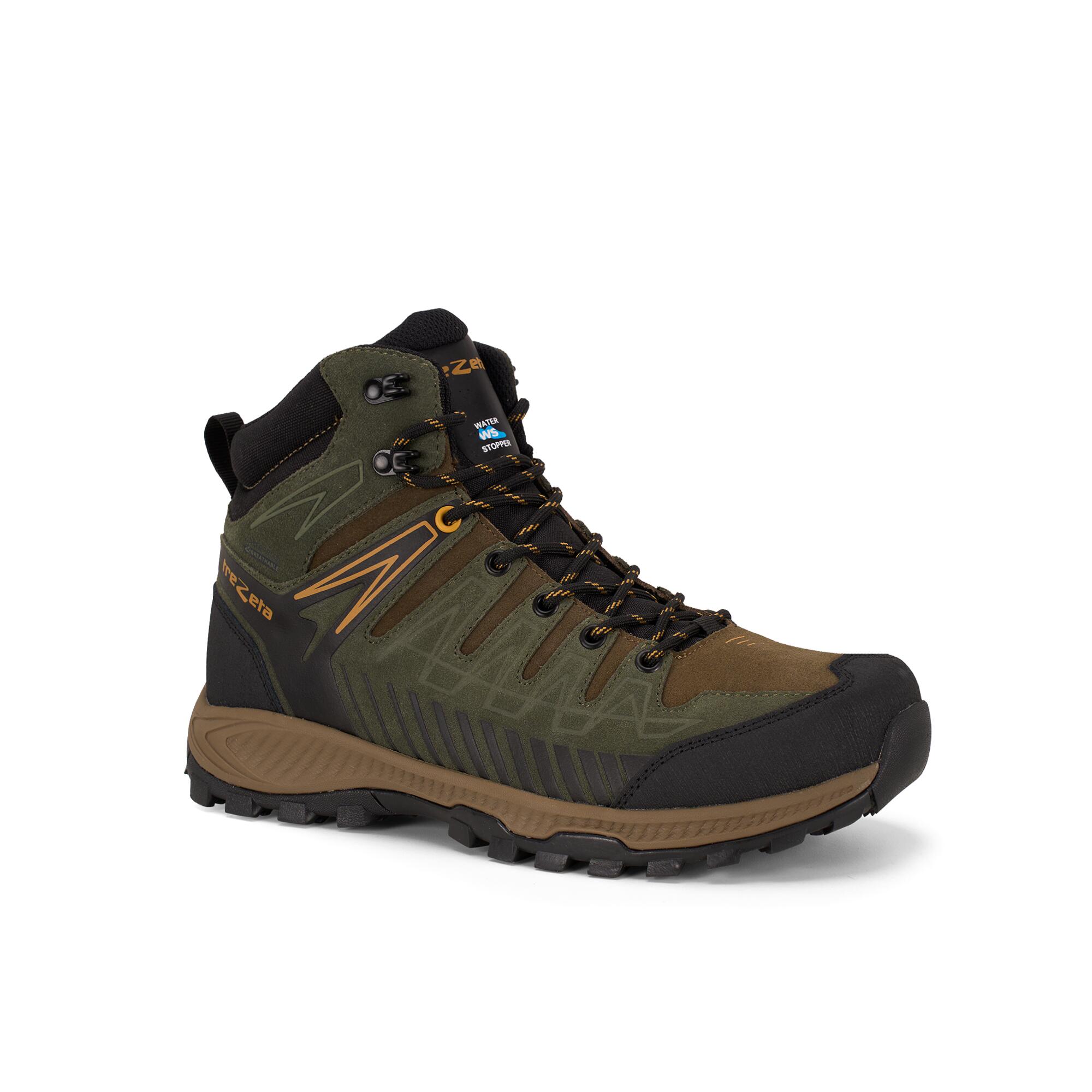 Buty trekkingowe męskie TREZETA Thunder Leather Mid z membraną WP
