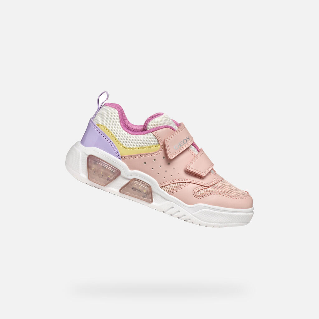 Buty GEOX J ILLUMINUS GIRL Rose