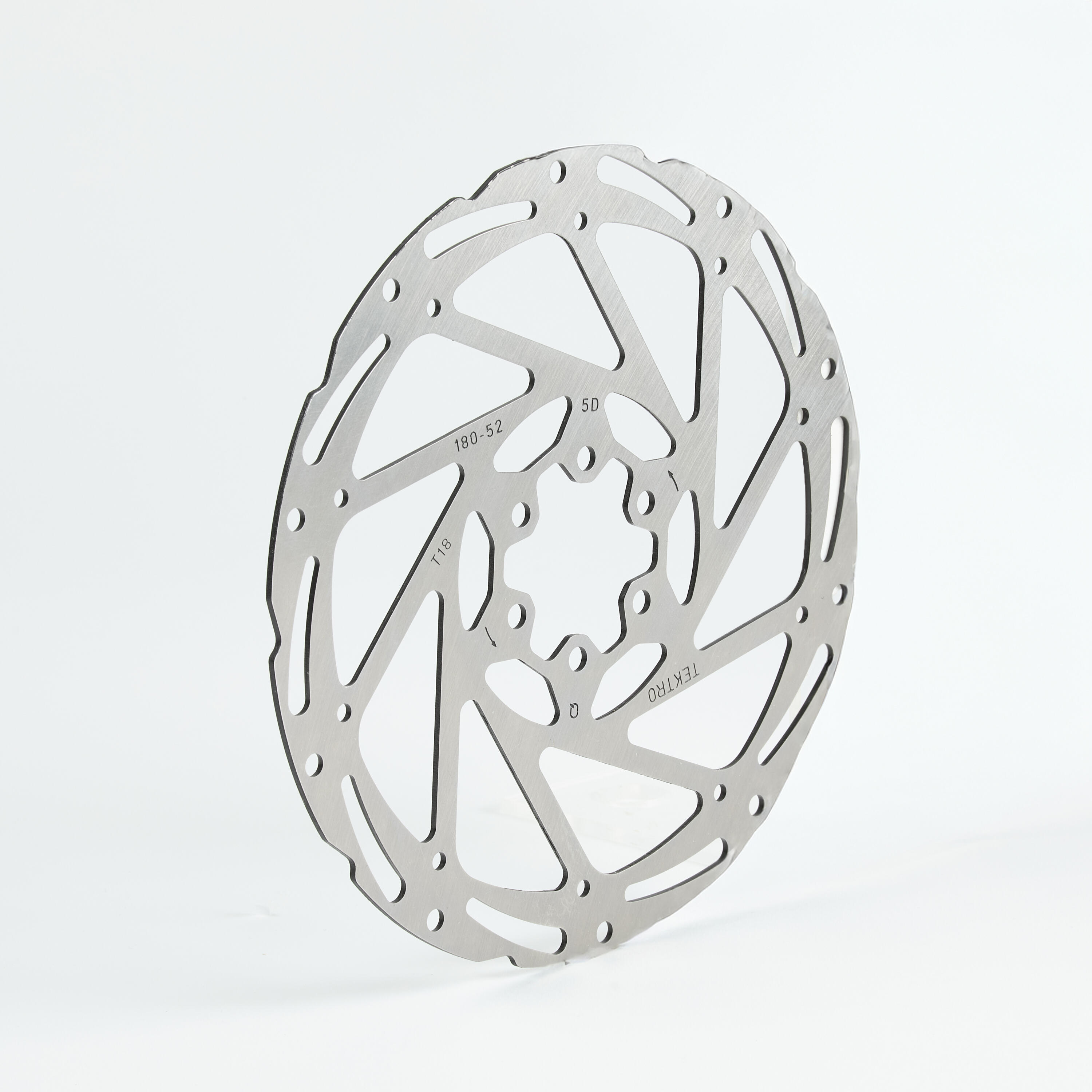 Tarcza hamulca rowerowego Rockrider TR-52 180 mm na 6 otworów