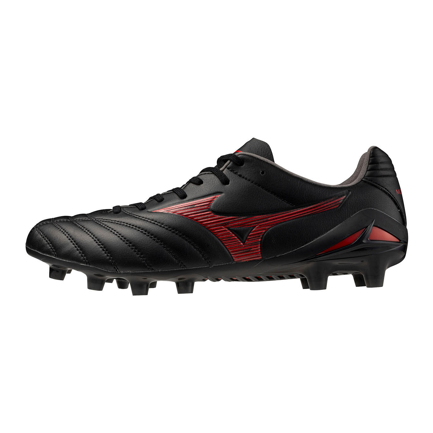 Buty piłkarskie Mizuno Monarcida Neo III Pro czarne i czerwone