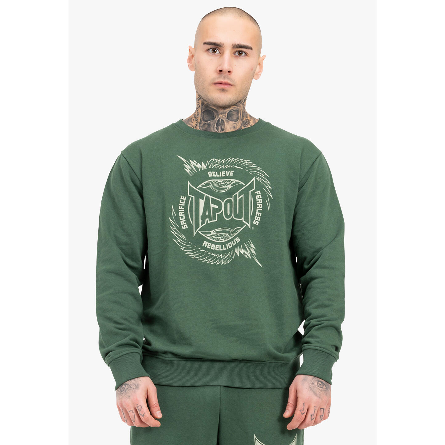 Klasyczna bluza z okrągłym dekoltem Tapout Spirit