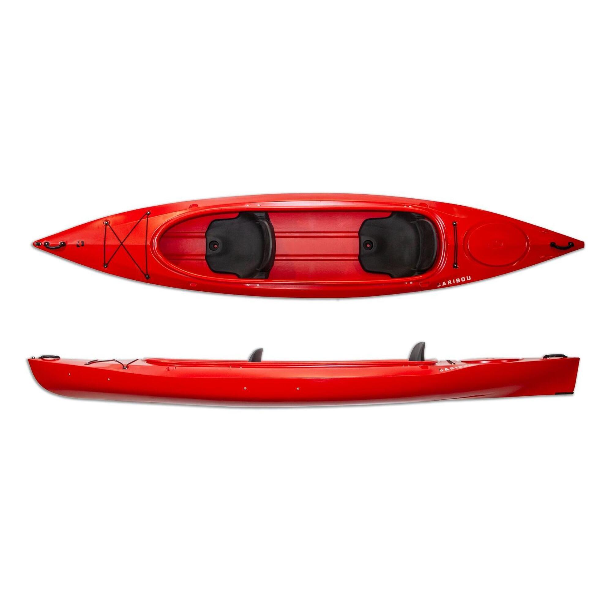 Kajak dwuosobowy do pływania Kayak Zone Caribou Adventure