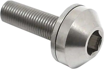 BMX Części TLC Metric Titanium BMX Śruba do piasty - 14mm - Natural