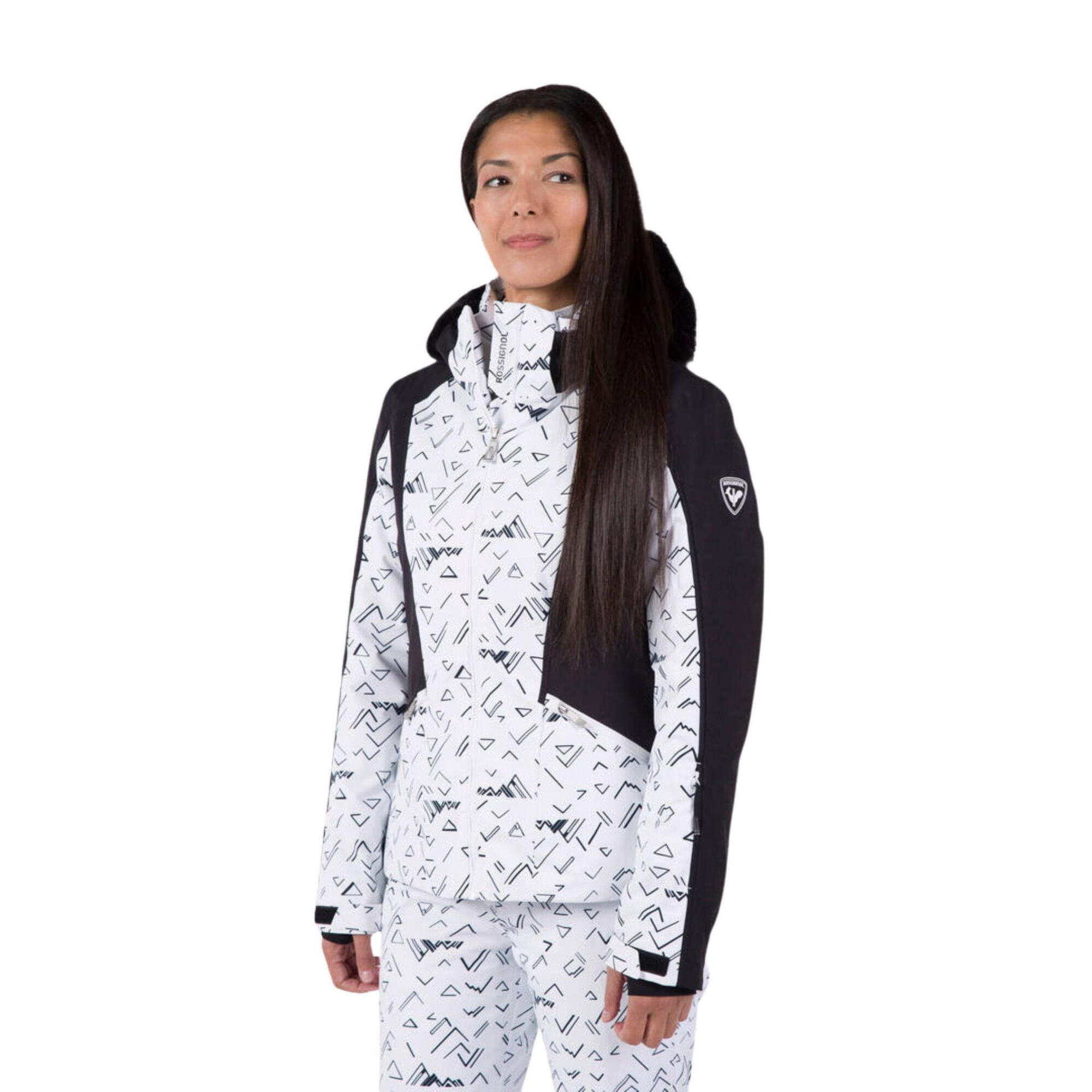 Kurtka Narciarska Rossignol damska W Saluver PR JKT biała