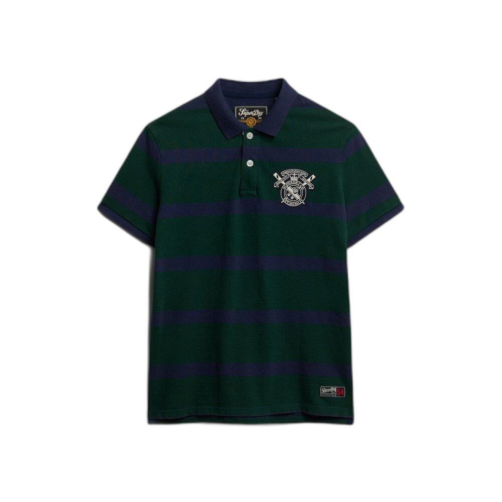 Koszulka polo w paski Superdry Crest