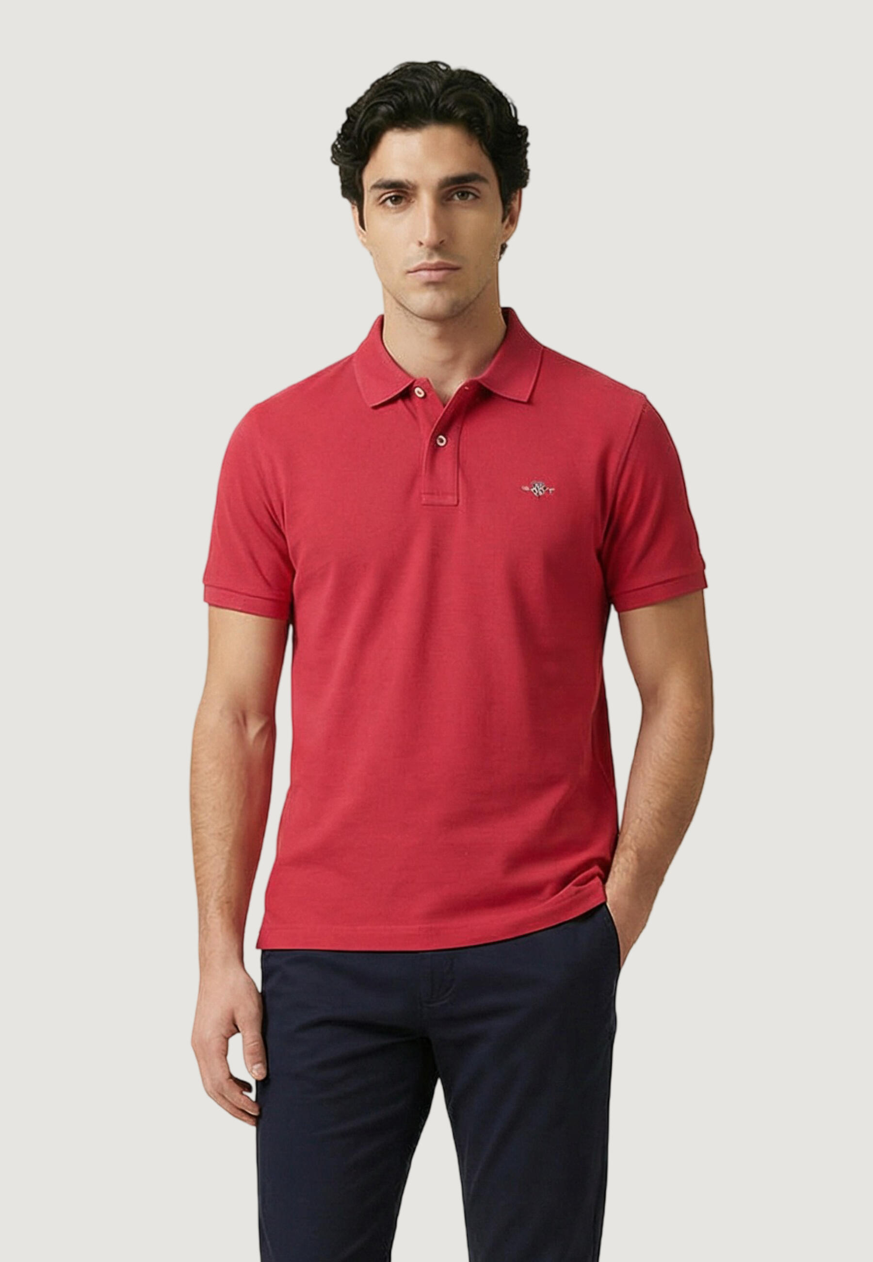 Polo z krótkim rękawem Mężczyzna GANT REG SHIELD SS PIQUE POLO