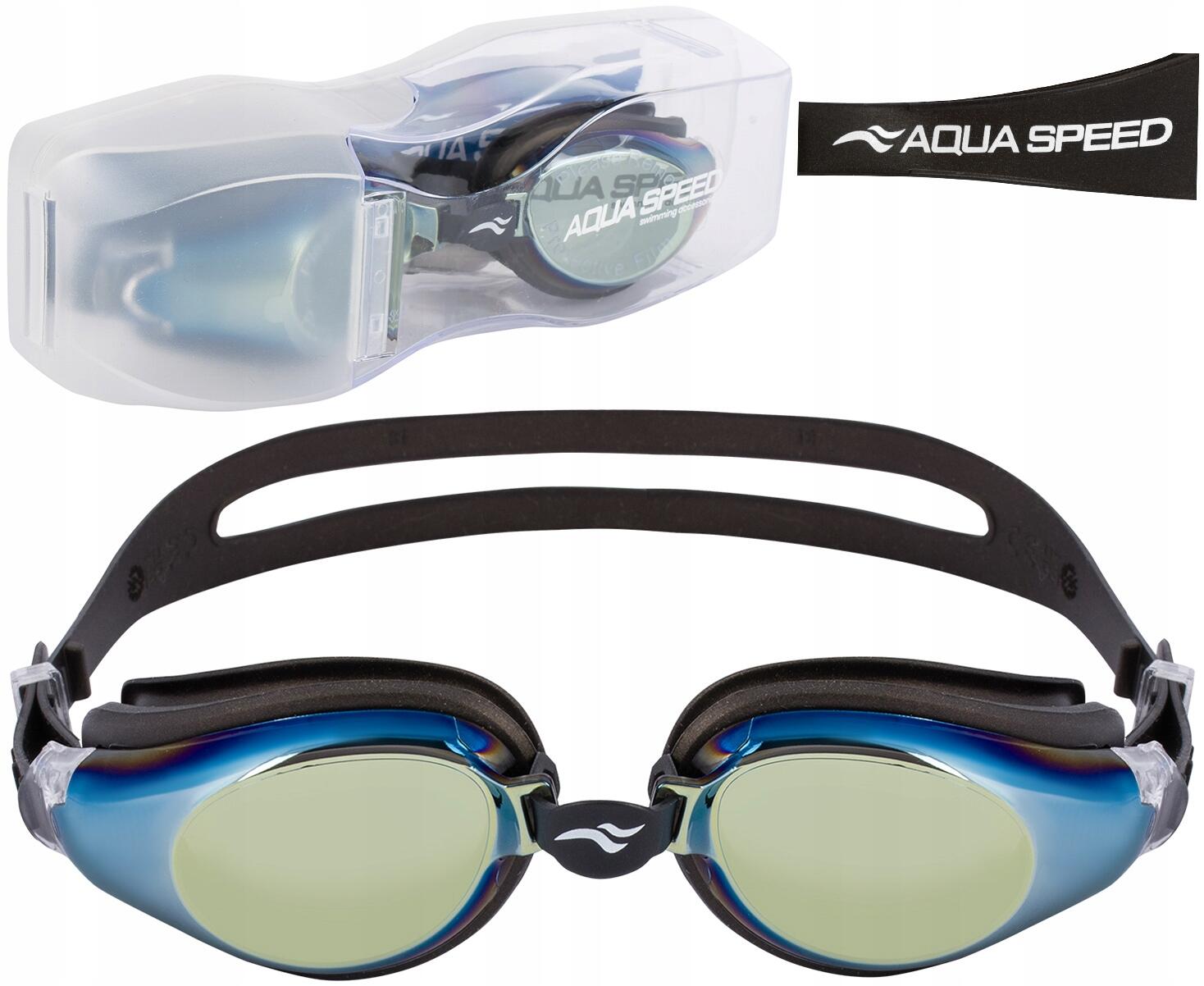 Okulary pływackie dla dorosłych z powłoką anti fog Aqua Speed