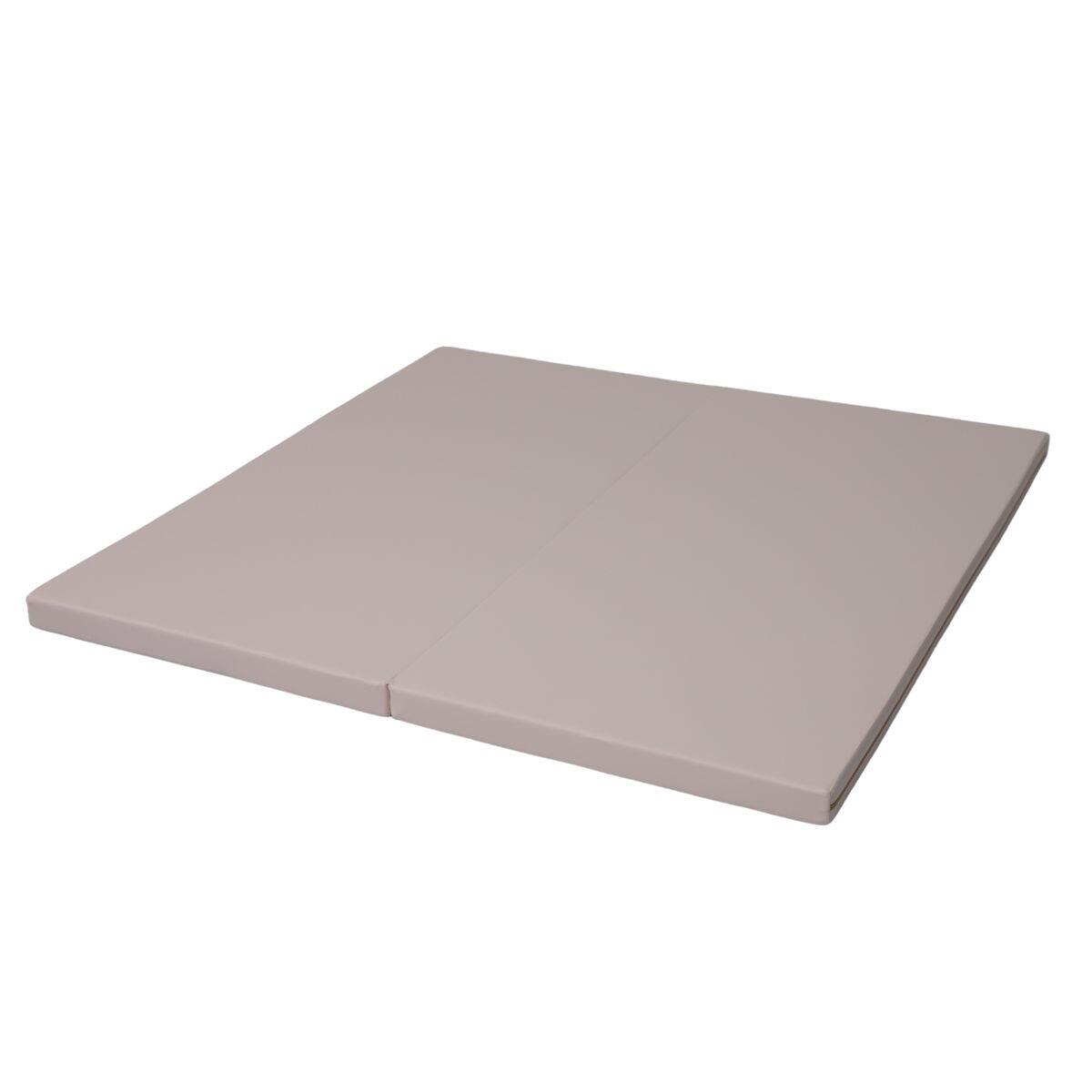 Dziecięca Materac Dwuczęściowy 120x120x5 cm Satellite Beżowy