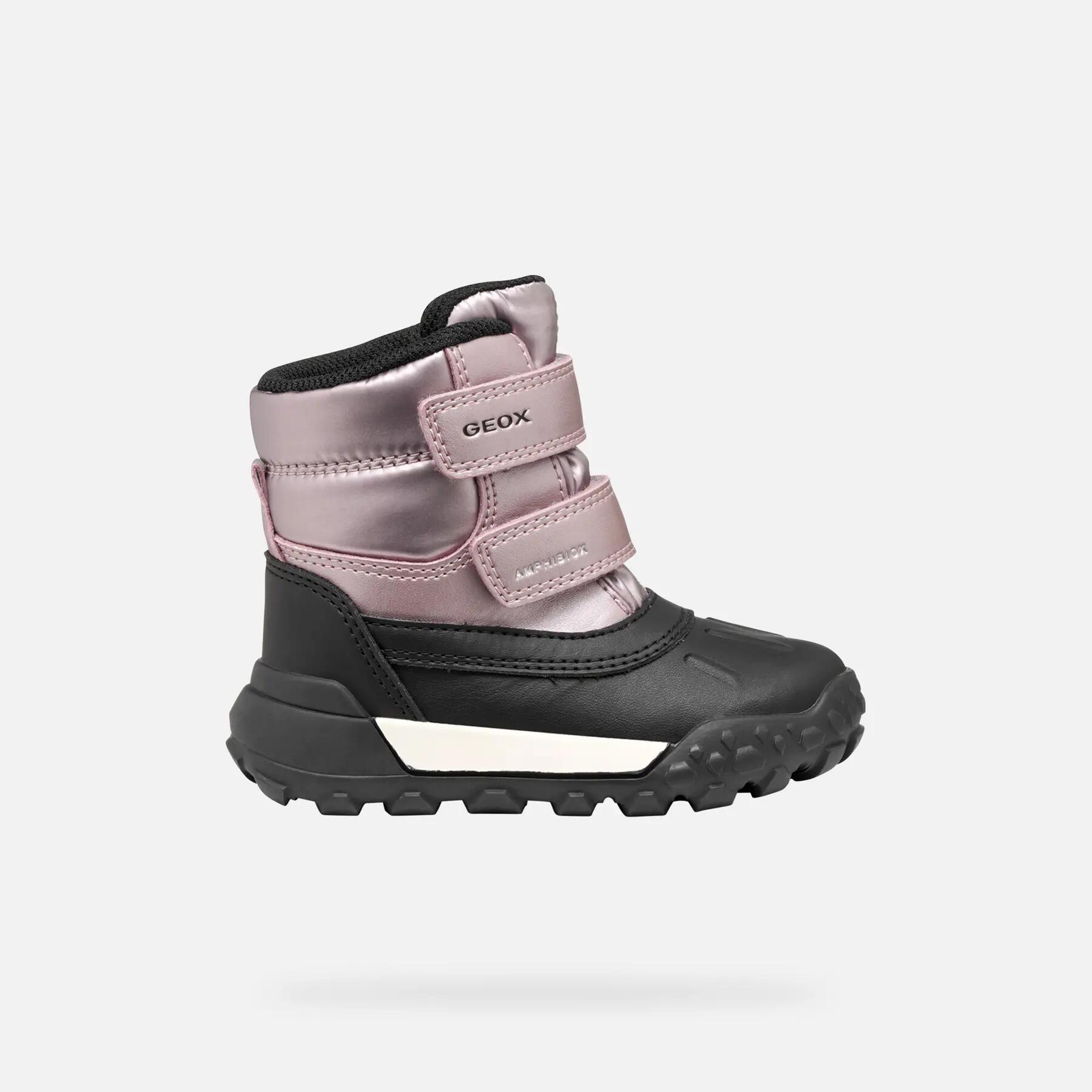 Buty zimowe dla dziewczynki Geox Trekkyup ABX