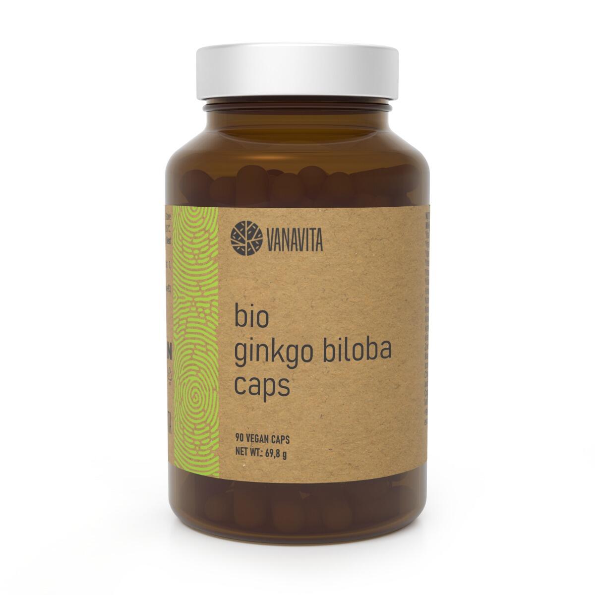 Ginkgo biloba kapsułki BIO