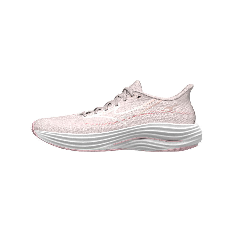 Buty do biegania damskie Mizuno Wave Rider 29 petal pink/white/pinkesque