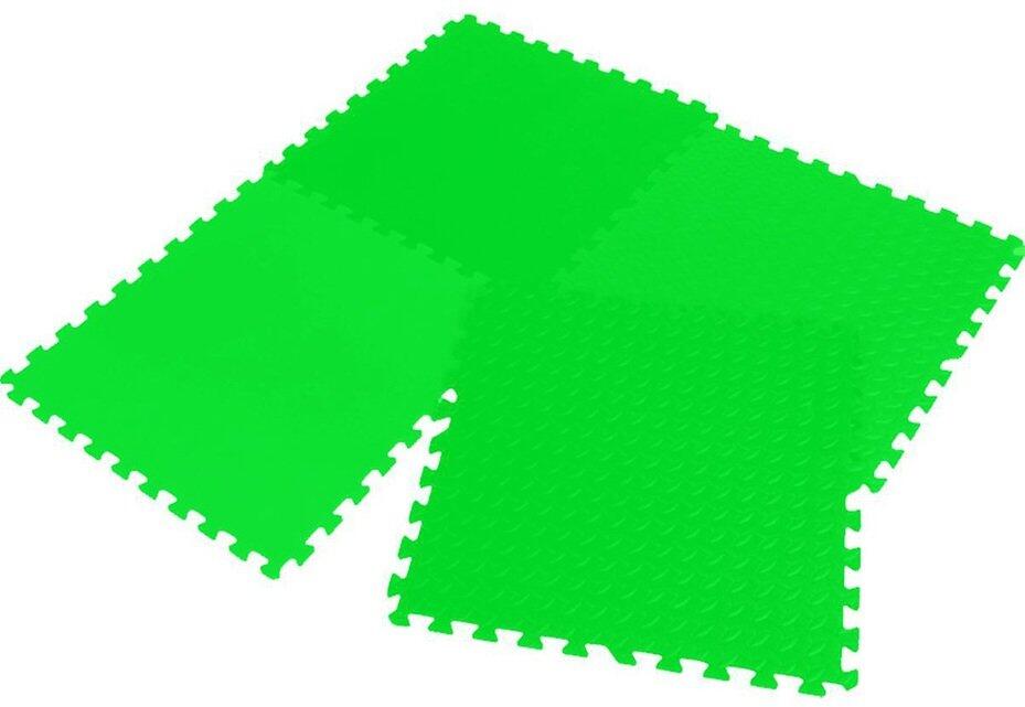Mata puzzle piankowe Enero Eva 60x60x1,2 cm 4 sztuki zielona 1005492