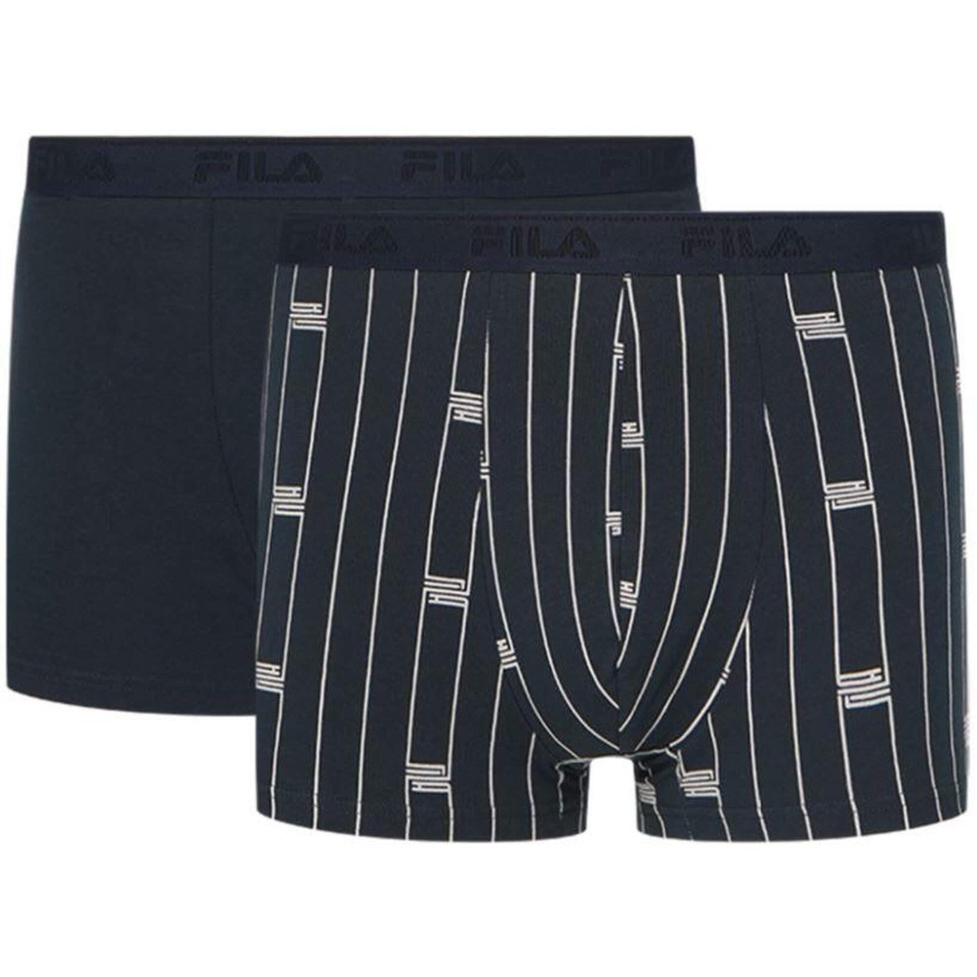 Fila Bokserki 2-pack Navy S
