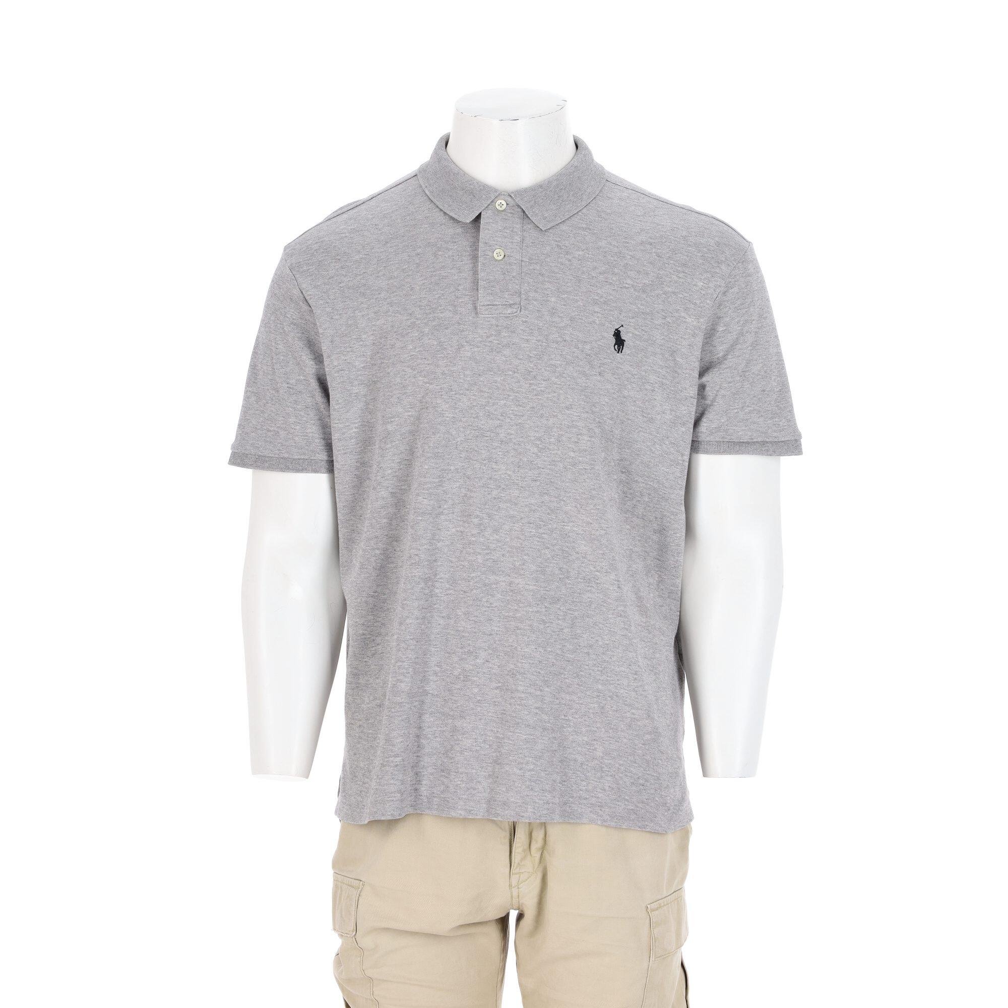 Polo Ralph Lauren koszulka męska z krótkim rękawem szara