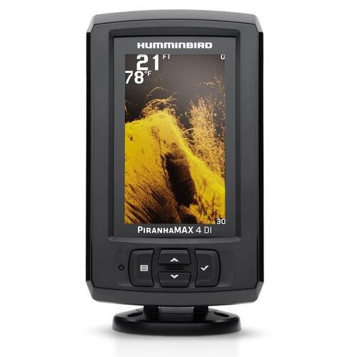 Czujnik koloru na tylnym panelu Humminbird Piranha MAX4 DI - 200/455kHz