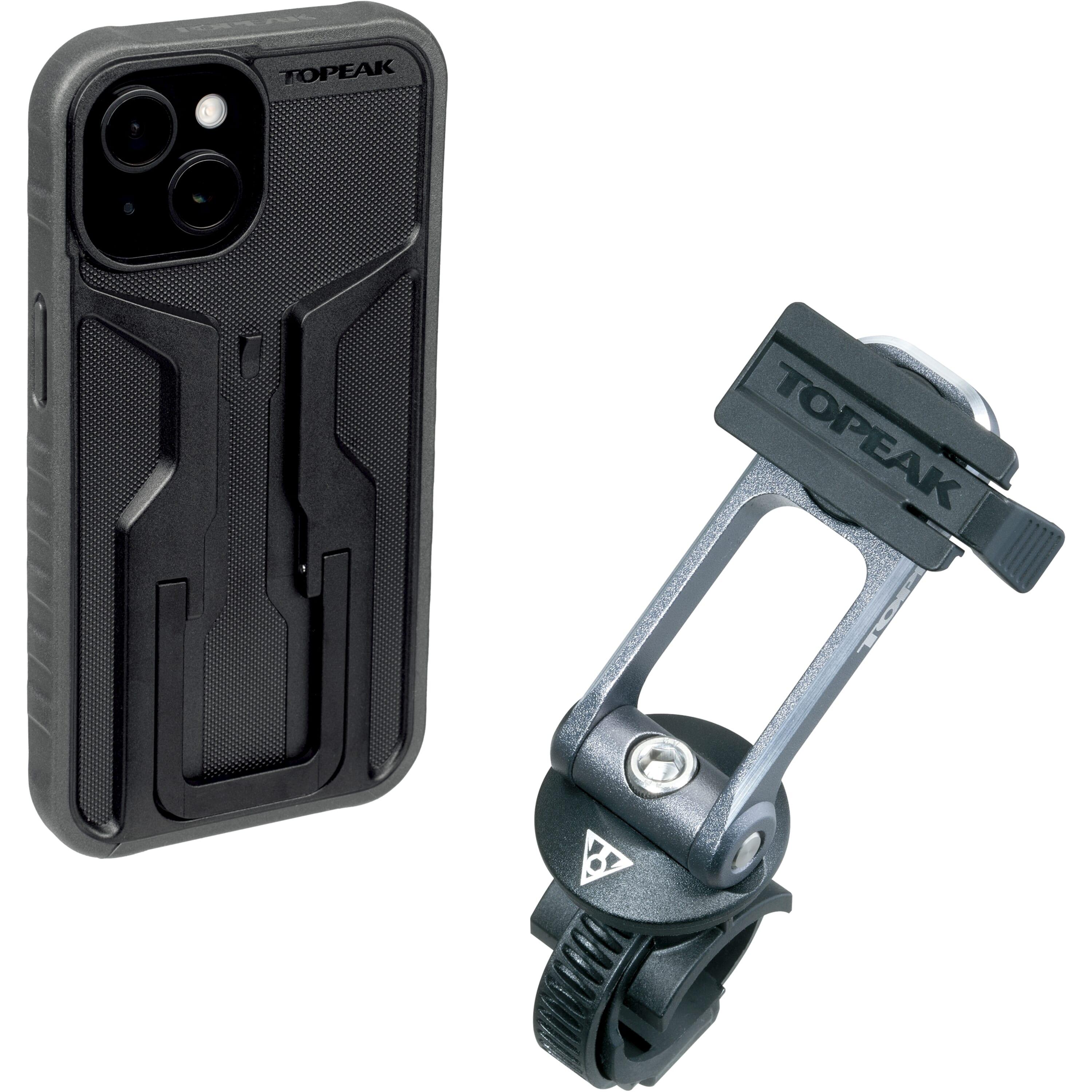 Topeak Ridecase iPhone 15 Plus z uchwytem na kierownicę