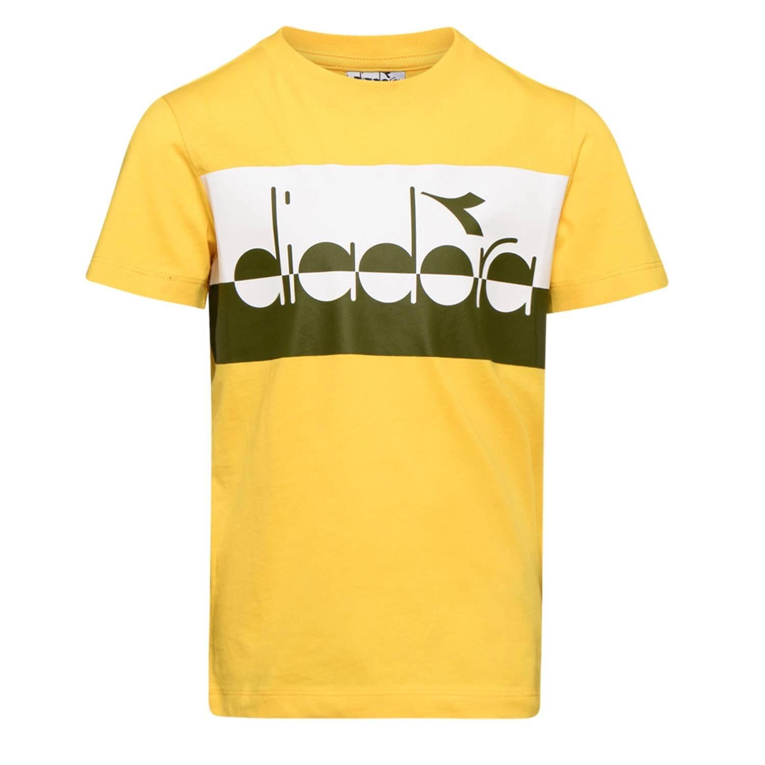 Koszulka chłopięca DIADORA JB.SS T-SHIRT 5PALLE