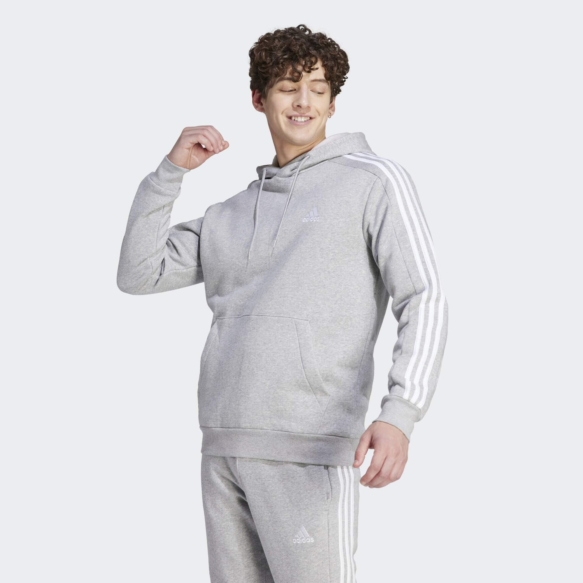 Essentials Fleece 3-Stripes Hoodie