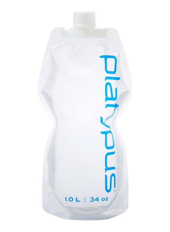PLATYPUS Butelka z nakrętką SOFTBOTTLE 1 L platy logo