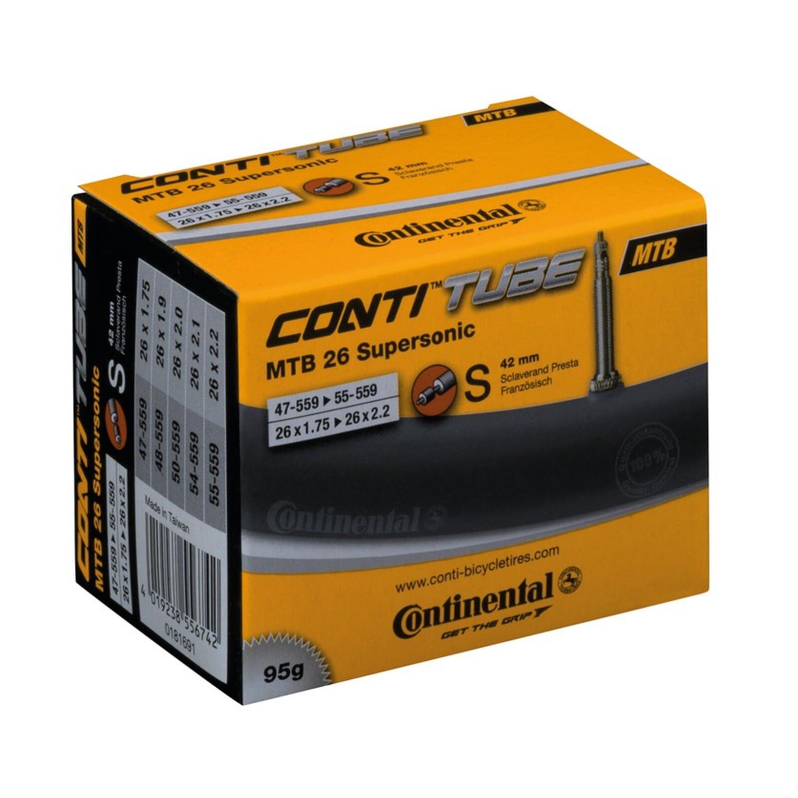Dętka do rowerów MTB Continental Supersonic 26x1,75-2,00