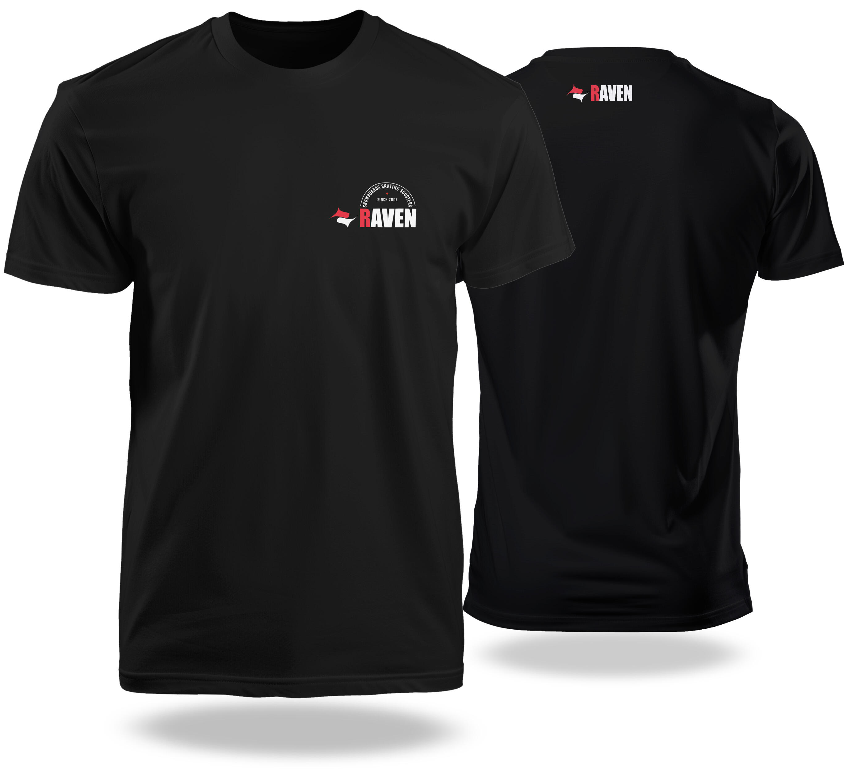 Koszulka sportowa T-shirt męski Raven
