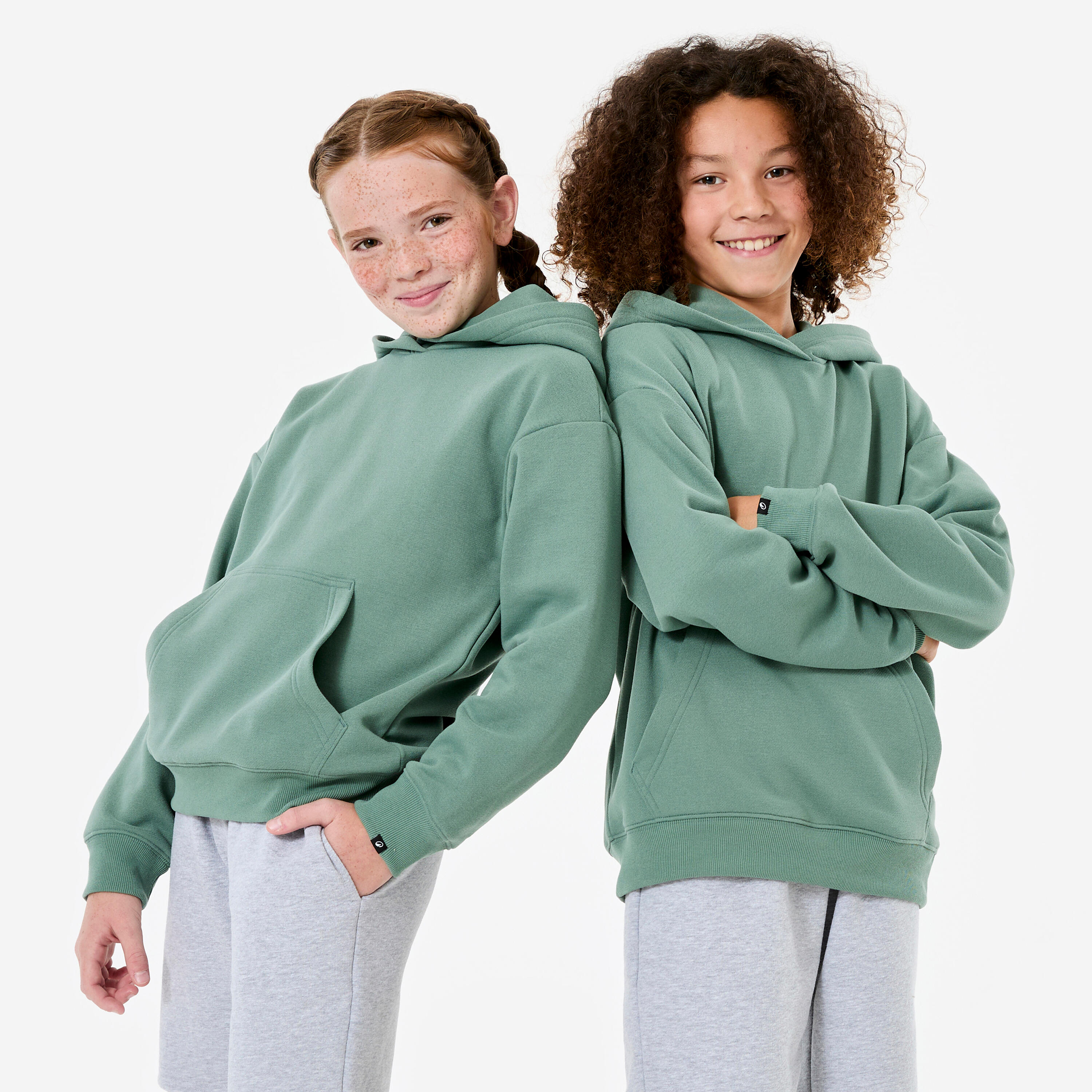 Bluza dziecięca oversize z kapturem
