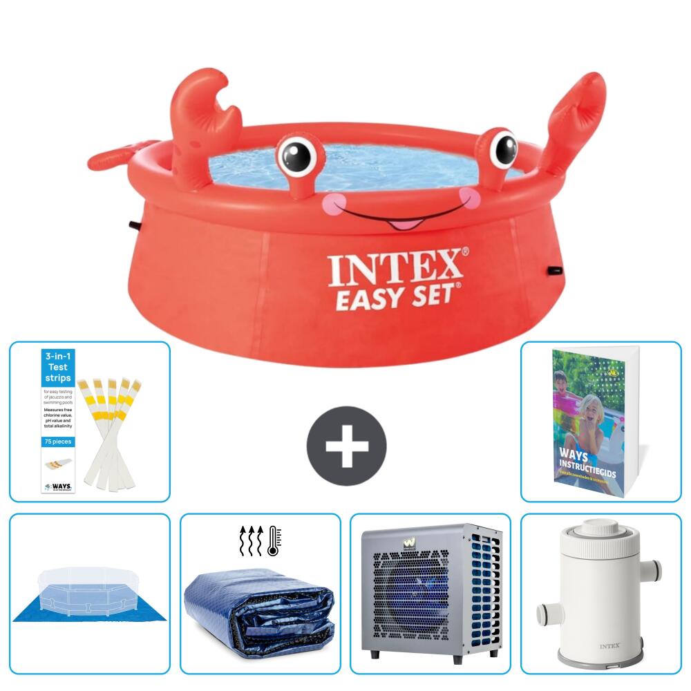 INTEX Basen Easy Set Okrągły - Krab - 183x51 cm - 7-częściowy S104