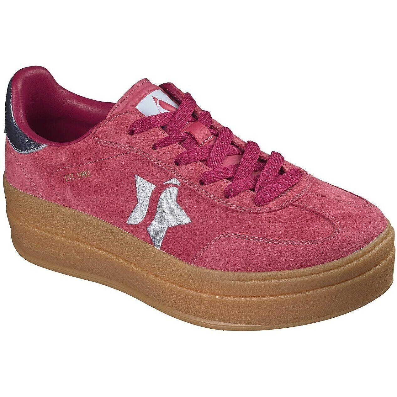 Buty sportowe damskie Skechers Academy Hi elevated Essence