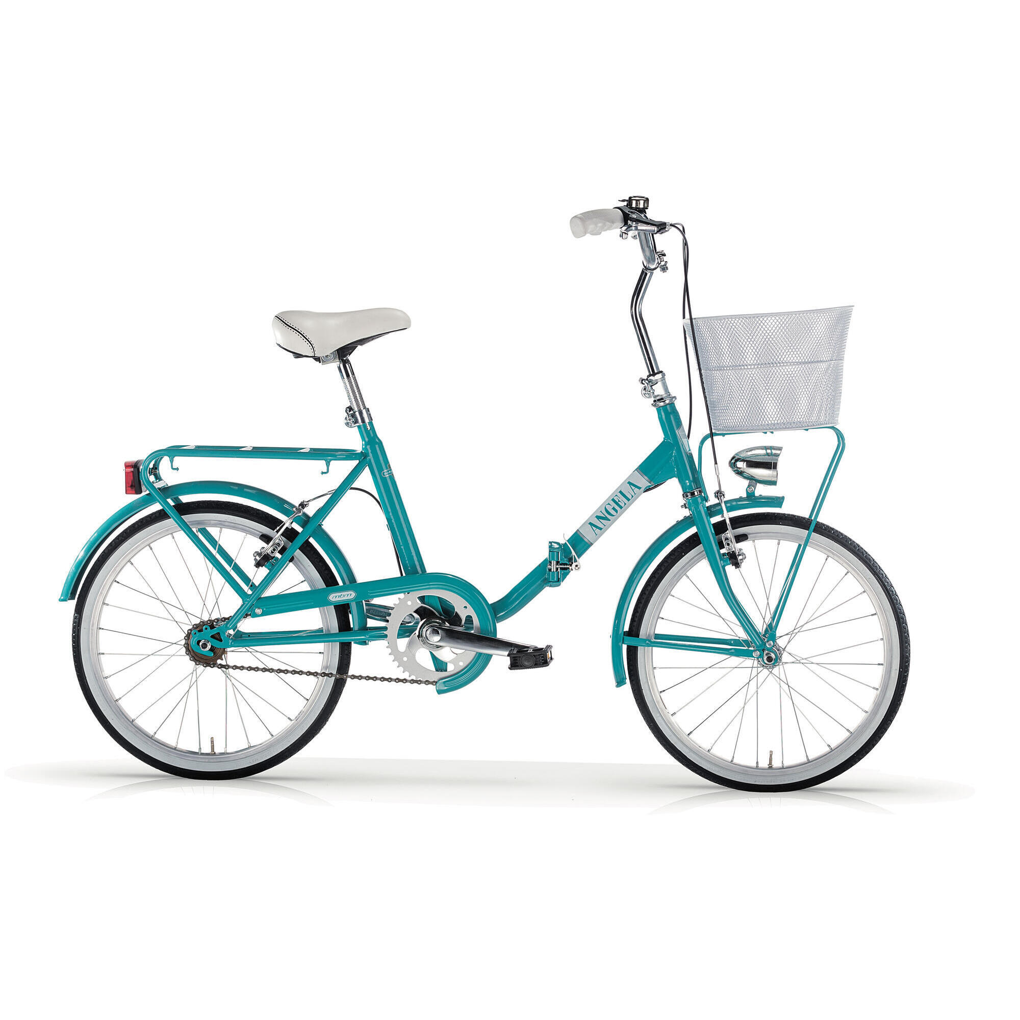 Rower składany MBM ANGELA 20'' turkusowy