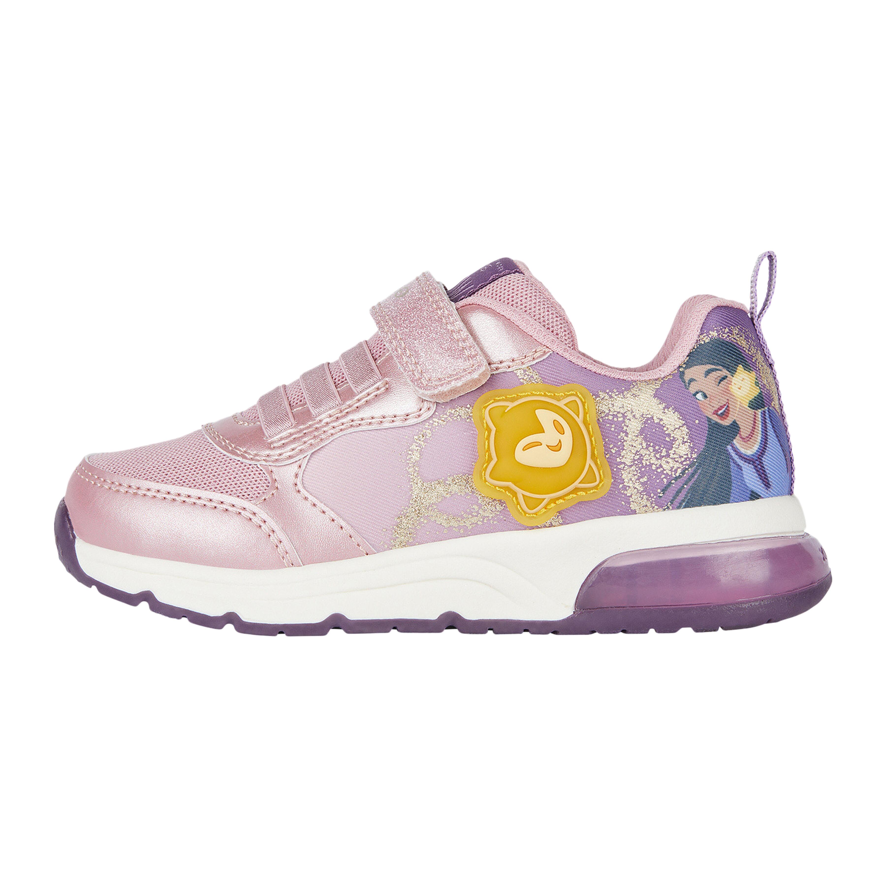 Tenisówki Geox Model J Spaceclub G.a Kolor Rose