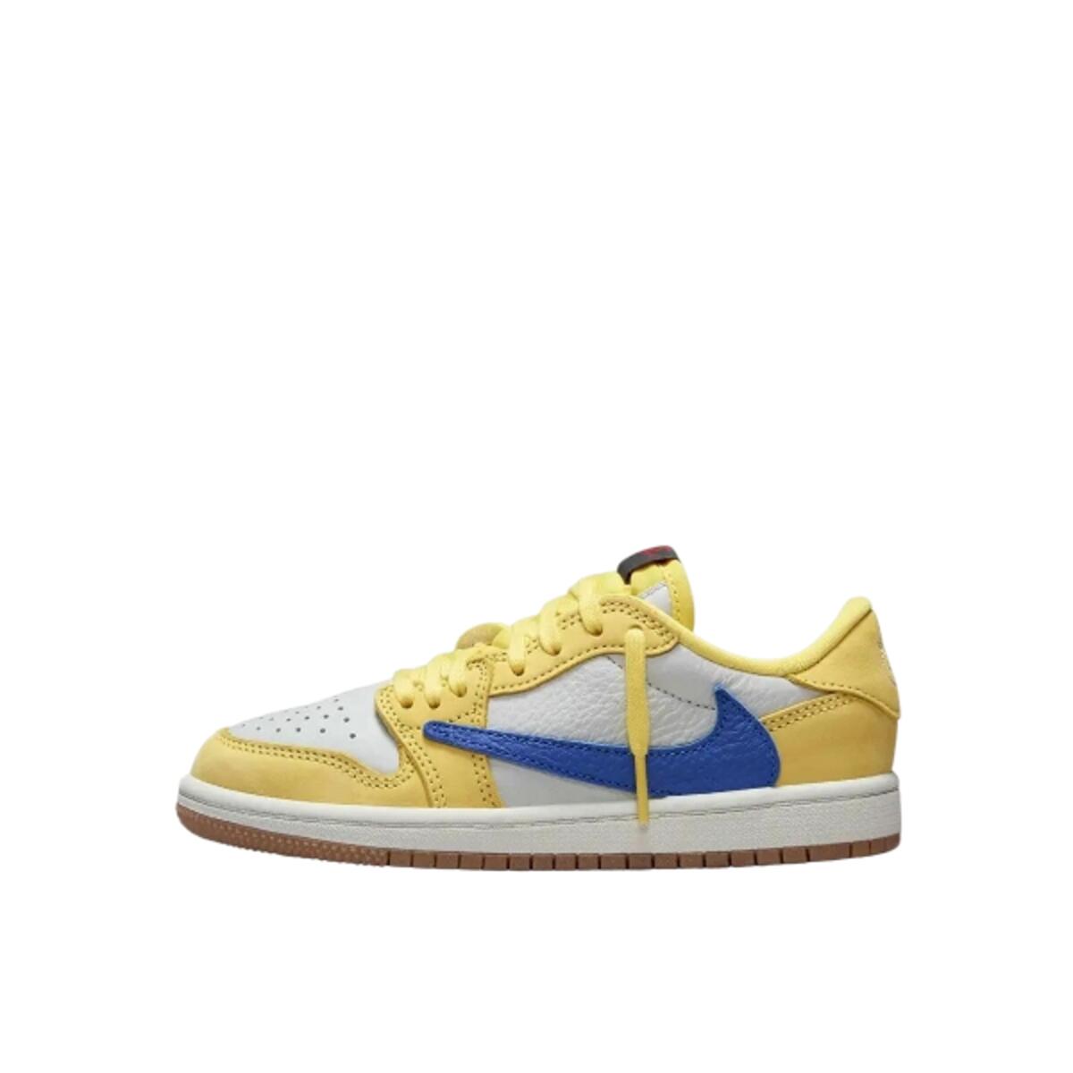 Air Jordan 1 Retro Low OG SP Travis Scott Canary Enfants et Bébés