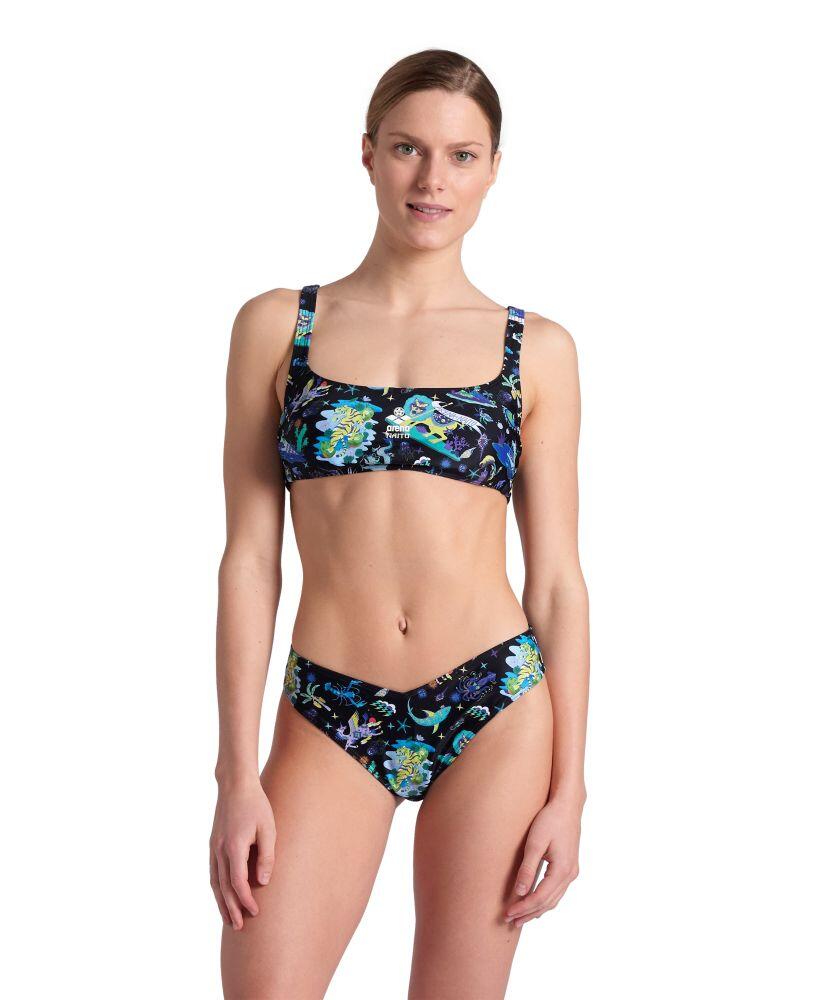 Strój kąpielowy damski dwuczęściowy bikini basen plażę Arena Fun Planet