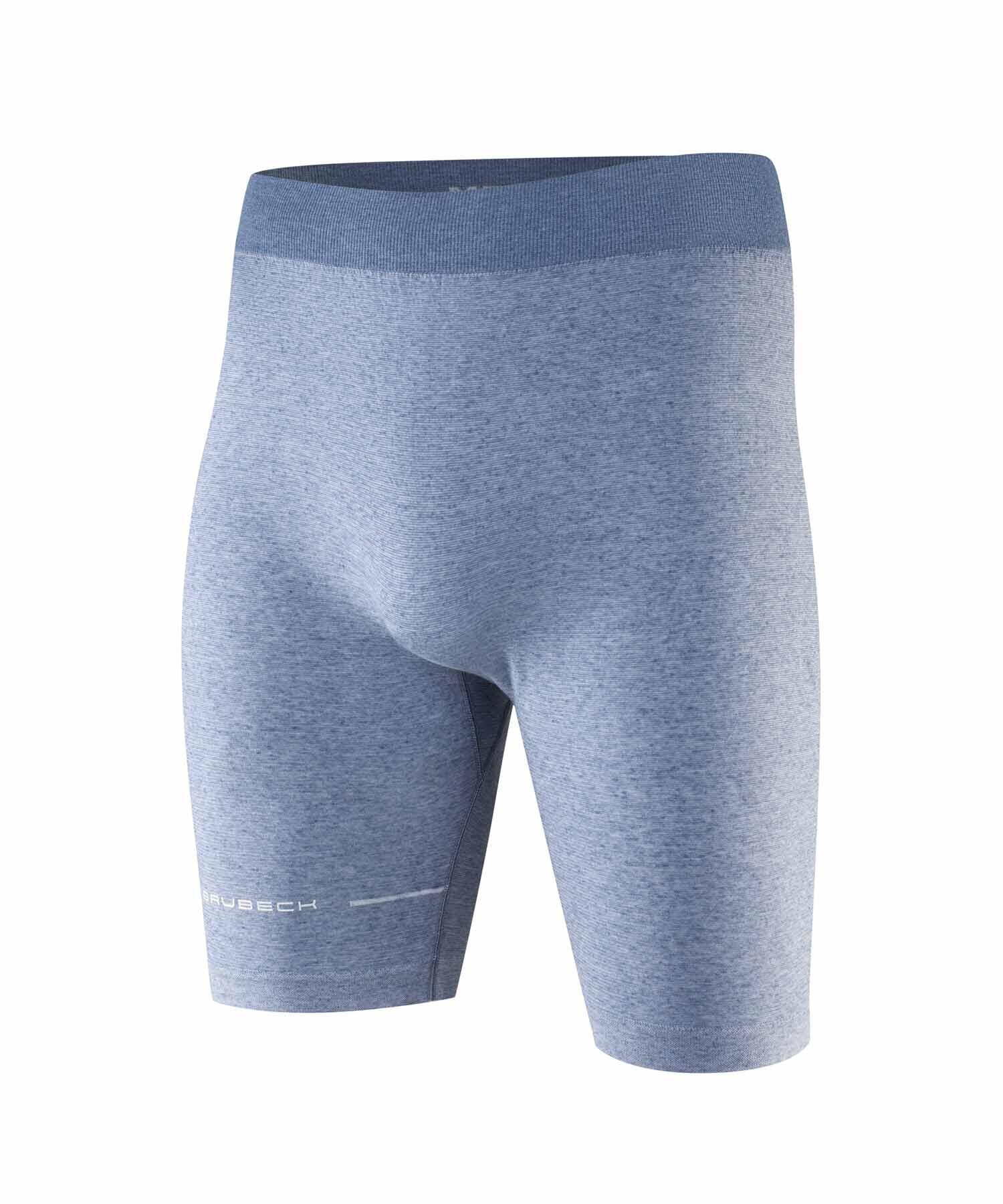 Spodenki męskie do spania z dodatkiem lnu Brubeck COMFORT NIGHT