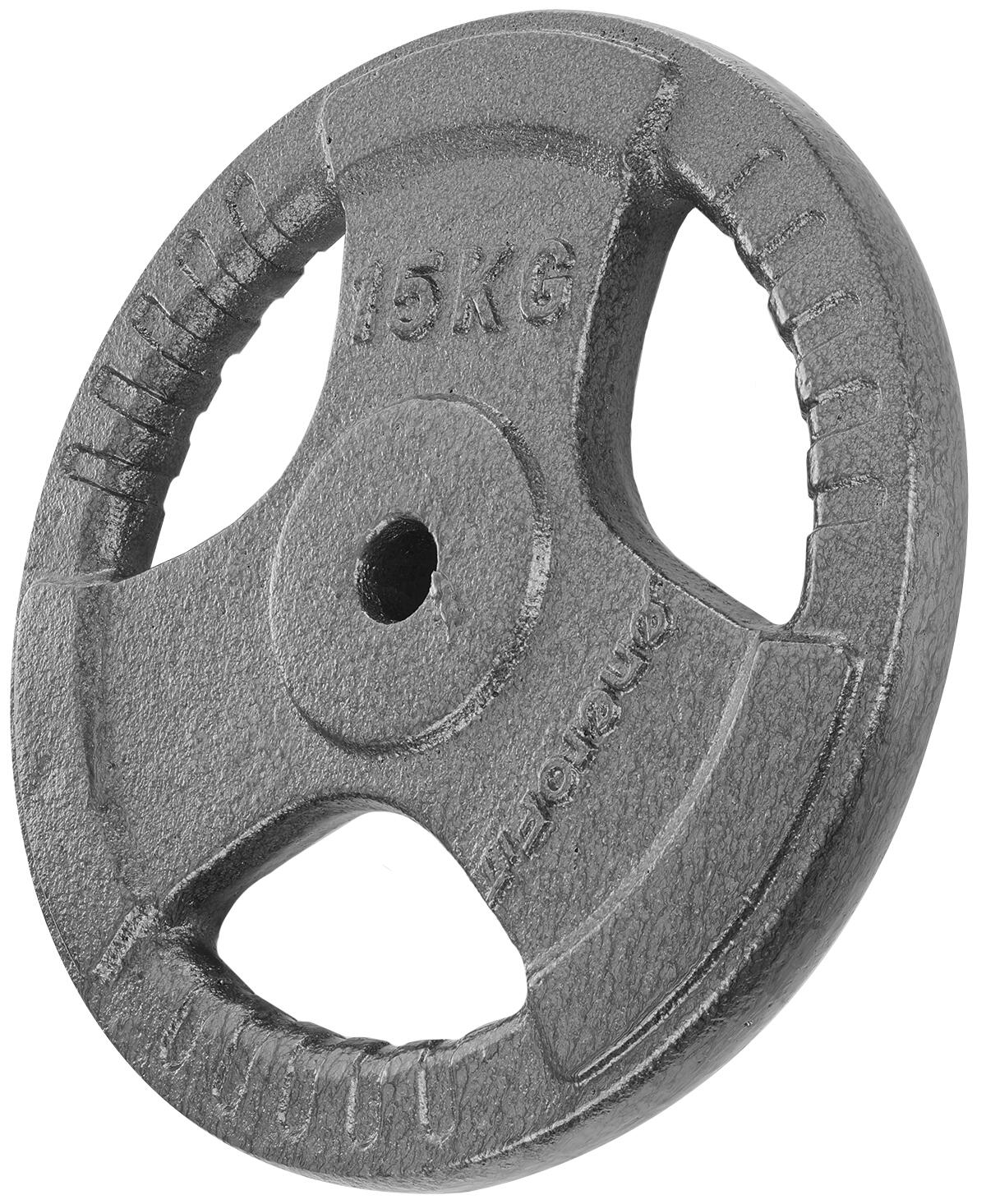 Talerz 15 kg do podnoszenia ciężarów Enero Fit 26,5 mm
